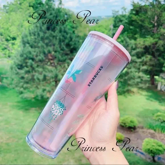 5/$100 Starbucks plant parenting feat Caterpillar Home Greenery cold cup 24 oz - Picture 3 of 8